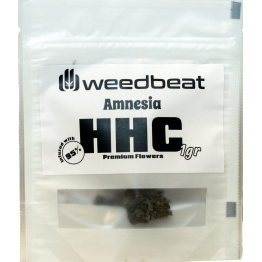 Weedbeat | Flower 95% HHC Amnesia 1gr